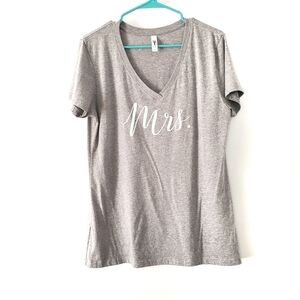Mrs. Gray T Shirt Bride Wife
